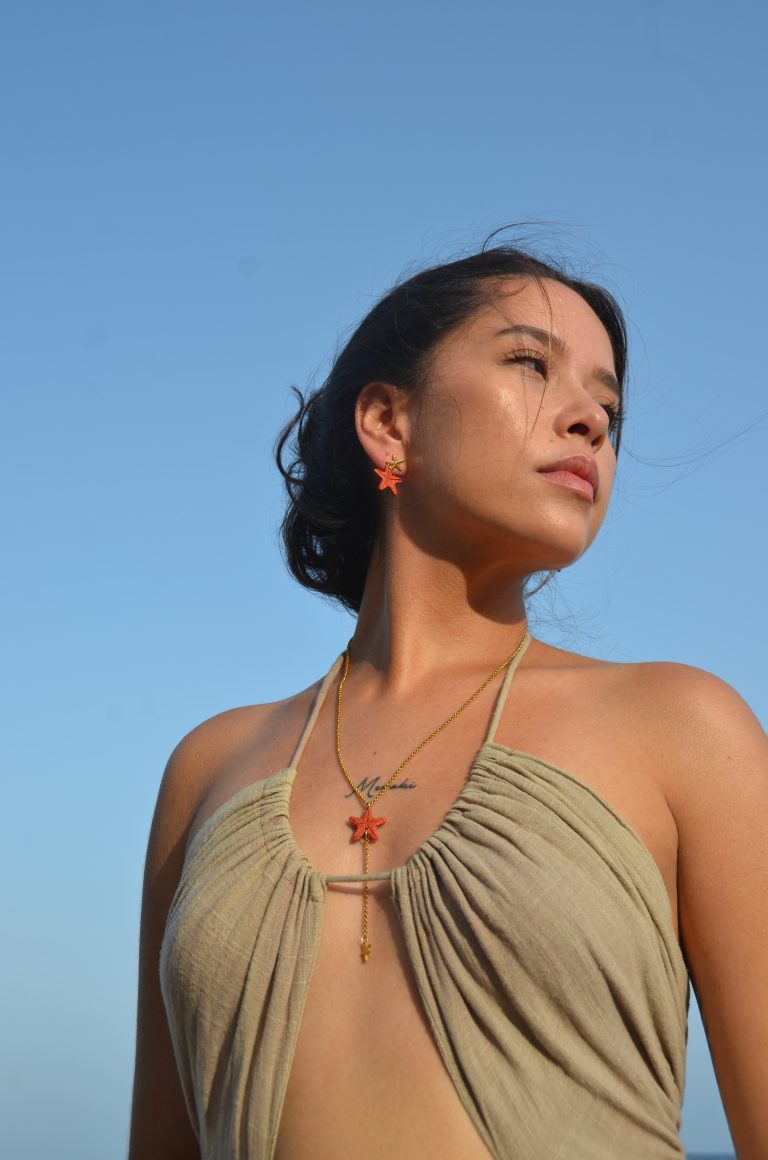 pendientes ginkgo ariel