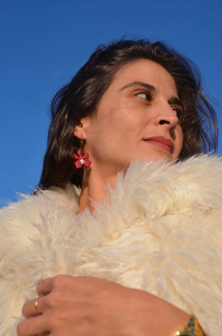 ginkgo pendiente plumaria